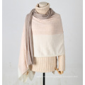 PK18ST083 Long size and cotton cashmere scarf luxury gift